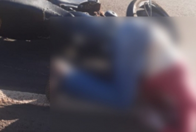 foto de Motociclista morre após grave acidente entre Bela Vista do Paraíso e Alvorada do Sul