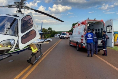 foto de Mãe morre, pai e filha além de outras duas pessoas ficam feridas em trágico acidente no Paraná