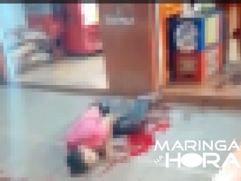 foto de Homem que supostamente tentava praticar furto morre após se machucar com cacos de vidro em Maringá