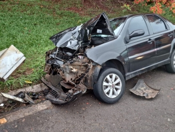 foto de Homem que sofreu gravíssimo acidente de carro na BR-376 morre no hospital