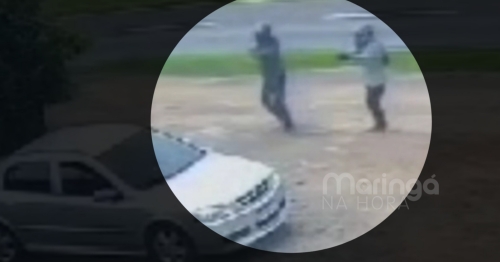 Vídeo mostra momento em que homem é surpreendido dentro de carro e morto com vários tiros em Iguatemi