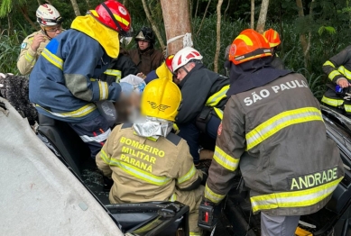 foto de Homem morre após sofrer grave acidente em rodovia no Noroeste do Paraná