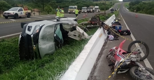 Amigos morrem em acidente após evento de motocicletas no Paraná