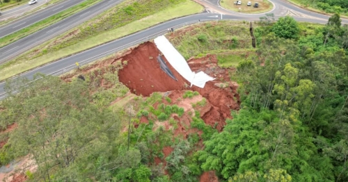 DNIT alerta para bloqueio na BR-376/PR, na altura da alça de acesso a Colorado