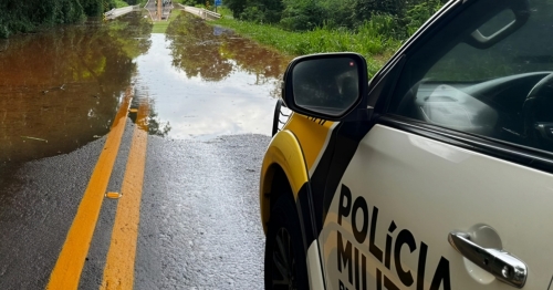 Saiba a situação atual das rodovias estaduais na região de Maringá com a cheia dos rios