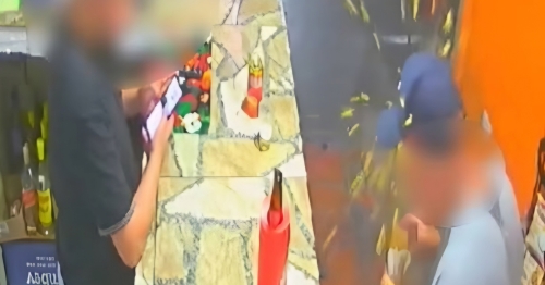 Vídeo: coxinha explode e deixa homem ferido no Paraná