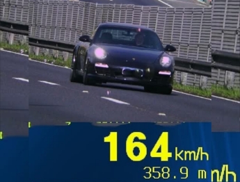 foto de PRF flagra 132 carros em excesso de velocidade em quatro horas em único ponto