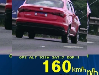 foto de PRF flagra 132 carros em excesso de velocidade em quatro horas em único ponto