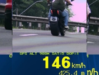 foto de PRF flagra 132 carros em excesso de velocidade em quatro horas em único ponto