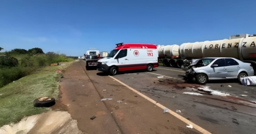 Acidente deixa três mortos e sete feridos em rodovia do Paraná