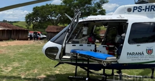 Trabalhador morre atropelado por trator em propriedade rural