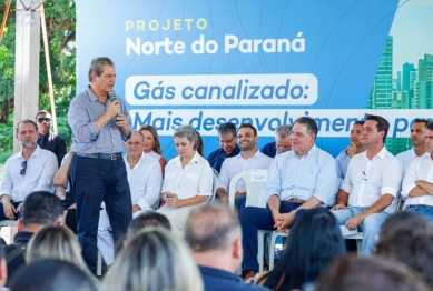 foto de Em Maringá, governador anuncia pavimento rígido nas obras do Contorno Sul