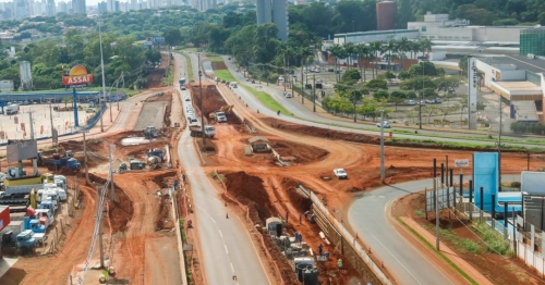 Devido às obras, região do Trevo do Catuaí tem interdição temporária neste domingo, 9