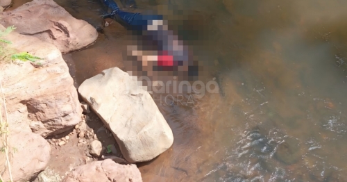 Corpo de homem encontrado em córrego da região