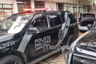 foto de Armas e diversos munições são apreendidas após casal ser abordado pela PM em Maringá
