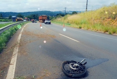 foto de Casal de Maringá morre após sofrer acidente na BR-376