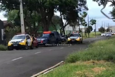 foto de Após criminosos invadirem casa de policial penal para furtar carro dupla é presa em Maringá