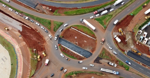 Nova fase da obra no Trevo do Catuaí completa dois meses na próxima semana