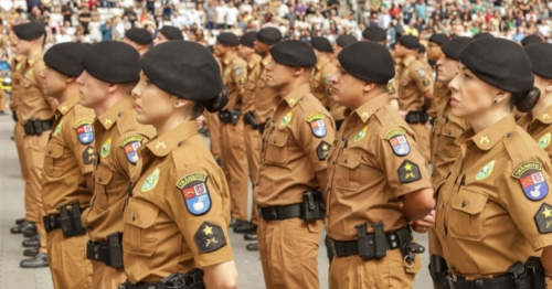 Editais publicados: Paraná abre concursos para contratar 2 mil policiais militares e 600 bombeiros
