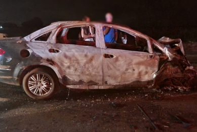 foto de Mãe e filho morrem em acidente envolvendo dois carros na PR-317