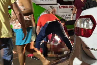 foto de Homem é brutalmente e assassinado com golpes de faca em Floresta