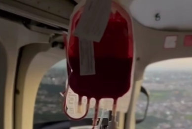 foto de Homem é entubado e recebe sangue após ficar em estado gravíssimo ao sofrer acidente na PR-317