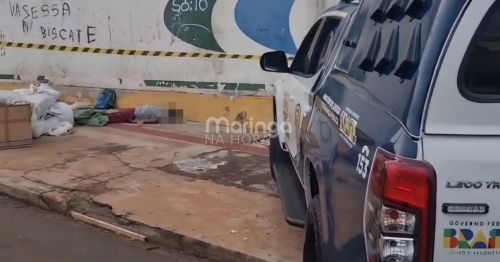 Homem é encontrado morto em rua de Maringá