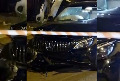 foto de Adolescente dirigindo carro provoca gravíssimo acidente no centro de Maringá