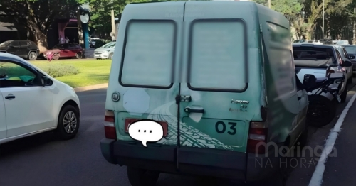 Fiorino com mais de R$ 100 mil em débitos é recolhido pela Semob após abordagem em Maringá