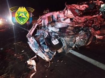 foto de Empresária perde a vida em acidente grave; veículo ficou totalmente destruído no Paraná
