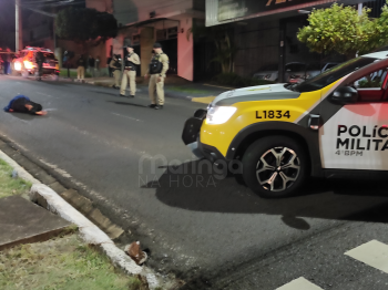 foto de Jovem é atingido por tiros após avançar contra policiais em Maringá