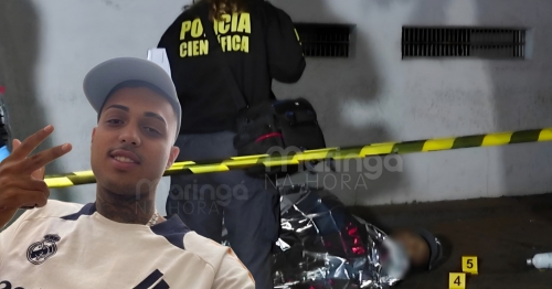 Execução em Maringá: jovem é morto a tiros na calçada de comércio