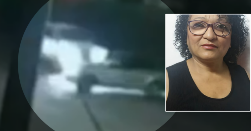 Vídeo mostra exato momento de acidente que matou mulher de 69 anos no Contorno Sul de Maringá