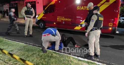 Homem baleado pela PM morre no hospital após resistir à abordagem em Maringá