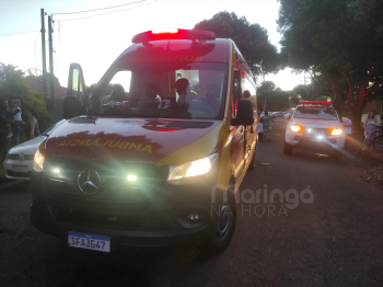 foto de Motorista foge após colisão com caminhão e abandona passageiro ferido em Maringá