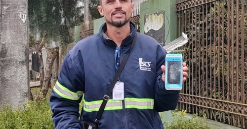 Sanepar permite pagamento com cartão na porta de casa para evitar corte de água 