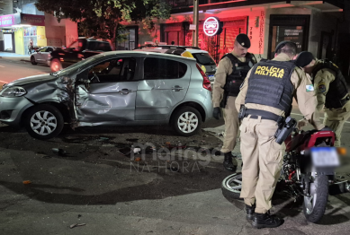 foto de Câmera flagra acidente grave que deixa adolescente em estado crítico em Maringá