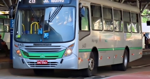 Justiça determina circulação de mais da metade da frota de ônibus nos horários de pico em Maringá, sob pena de multa diária de R$ 50 mil