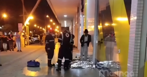 Pessoa em situação de rua é encontrada morta no centro de Maringá