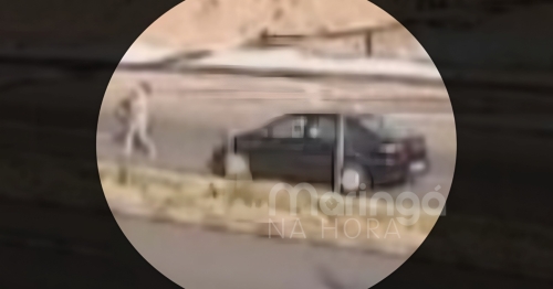 Vídeo mostra o exato momento em que mulher é atropelada e morre na BR-376