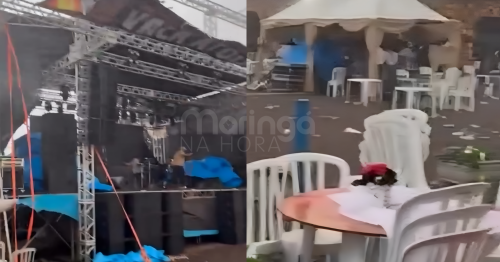 Temporal marca a tradicional Festa da Vaca Atolada em Boa Esperança