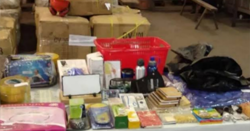 Começou neste sábado e termina no domingo o bazar especial com itens da Receita Federal em Maringá