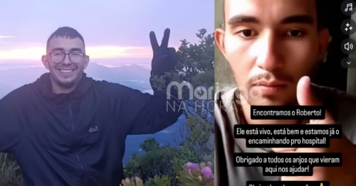 Jovem desaparecido no Pico do Paraná é encontrado com vida