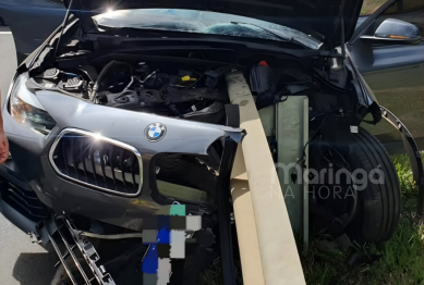 foto de Família maringaense sofre acidente na BR-376 e criança morre