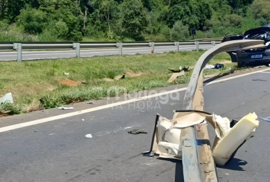 foto de Família maringaense sofre acidente na BR-376 e criança morre