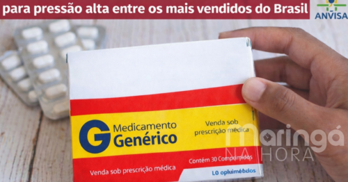 Anvisa determina recolhimento de lote de medicamento usado no tratamento da pressão alta