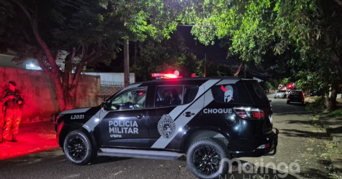 Confronto com a PM termina com homem morto em Maringá