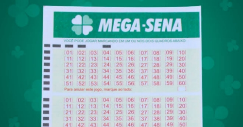 Confira as dezenas sorteadas no concurso 2961 da Mega-Sena