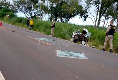foto de Manhã de tragédia: casal perde a vida em grave acidente na PR-317