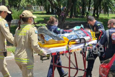 foto de Homem é entubado e pode ter um dos braços amputado após ataque de pitbulls em Maringá